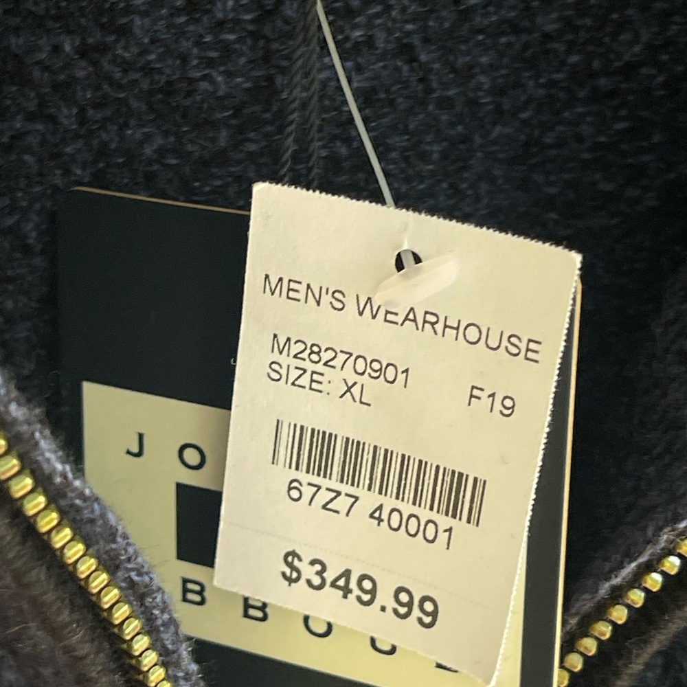 Joseph Abboud Men’s Luxury Cashmere XL - Picture 8 of 8